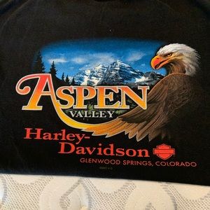 HARLEY DAVIDSON XL black short sleeve tee